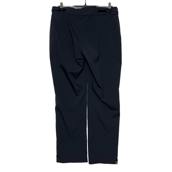 Under Armour Rain Pants Womens Medium Black 34x32 Waterproof Zip Pockets Golf - Picture 6 of 13